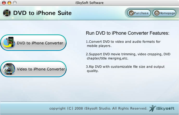 dvd to iphone suite for mac